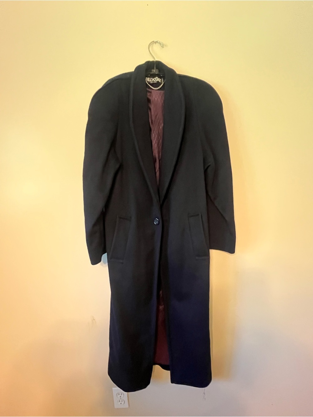 Billycoat Classic Women’s Navy Overcoat - Unbranded